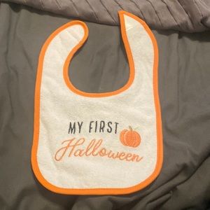 My first Halloween bib